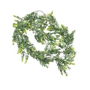 5' Faux Eucalyptus Garland